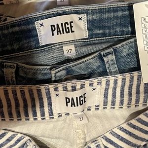 Paige Jeans 3 Pair Verdugo Sz 27